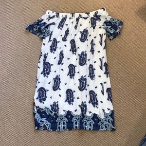 Paisley flowy summer dress